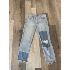 Hollister Jeans Womens 11R W30 L27 Light Wash Ultra High Rise Vintage Straight